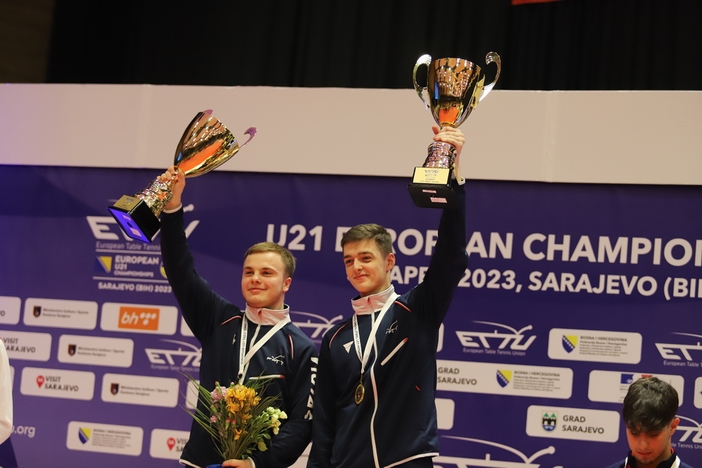Championnats d'Europe U21 : Thibault titré en doubles