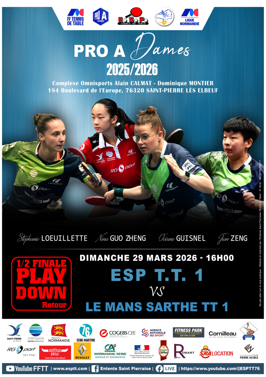 PRO A Dames PLAY OFF  1/2 finale retour