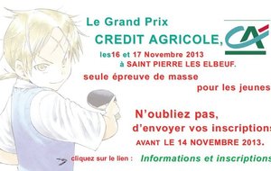 GRAND PRIX DU CREDIT AGRICOLE le 16 et 17 novembre 2013