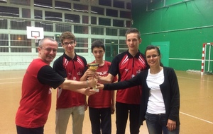 l'équipe 12 Championne de District Rouen D3