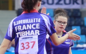 Championnat d'Europe en Hongrie : Stéphanie toujours en lice en simples et doubles