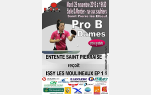 PRO B Dames 6eme journée 2016/2017 à domicile