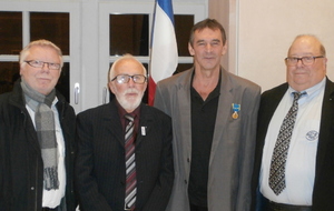 Luc PARIS honoré de la médaille d'or Jeunesse Sports et Engagement associatif