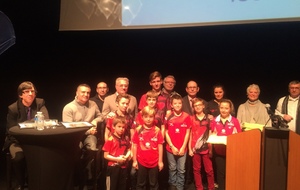 Les jeunes du club honorés à la remise des trophées aux sportifs Saint Pierrais
