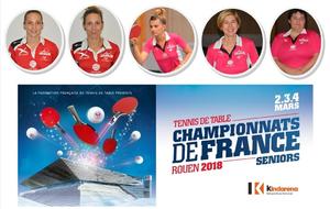 5 Saint Pierraises au Kindarena pour les France seniors 2018