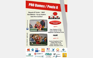 Pro  Dames J2 à domicile 