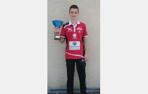 Thibault PORET : élu sportif de l'année 2018