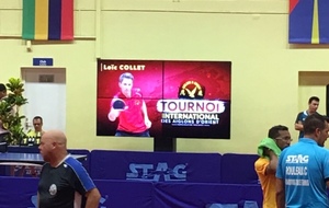 Loic COLLET brille au tournoi international de St Denis de la Réunion