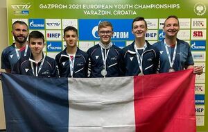 Thibault PORET vice champion d'Europe par équipes
