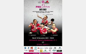 Pro Dames J5 à domicile et sur Facebook Live : Duel au sommet.