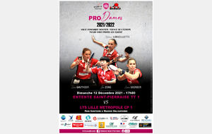 Pro Dames J7 à domicile et sur Facebook Live