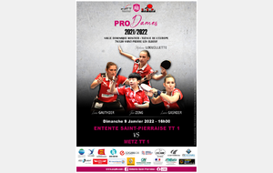 Pro Dames J9 à domicile et sur Facebook Live