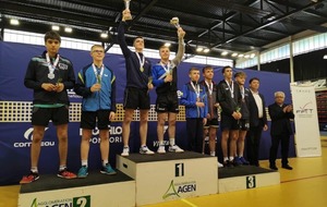 Championnats de France à Boe : Thibault 2 podiums