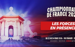 Championnat de France seniors :  record de participation pour nos couleurs