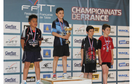 Martin BAECHLER médaille de bronze aux France Benjamins