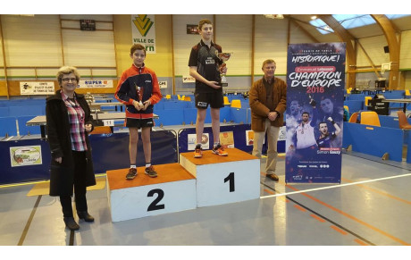 Trop fort : Martin Baechler 1er au T2 N1 -14ans à Vern sur Seiche