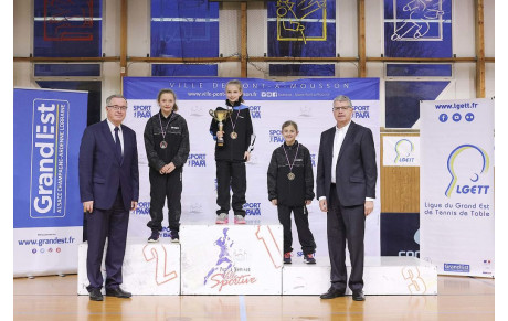 Internationaux du Grand Est : Erika Parmentier en argent sous le sapin
