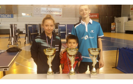 Championnat de Normandie : 3 titres pour Axel Erika et Thibault