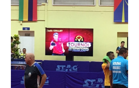 Loic COLLET brille au tournoi international de St Denis de la Réunion