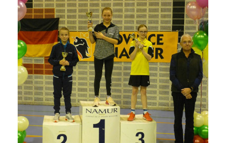 Résultats internationaux : Erika et Thibault en or