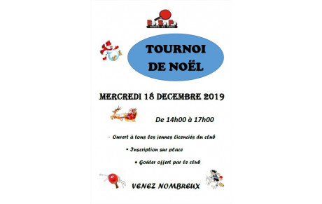 Tournoi de Noel 2019