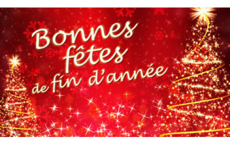Bonnes fêtes de fin d'année 2019