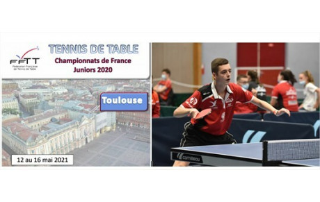 Thibault PORET aux France juniors à Toulouse