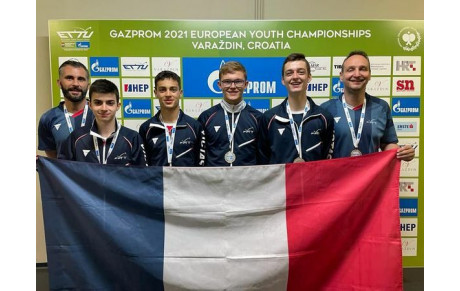 Thibault PORET vice champion d'Europe par équipes