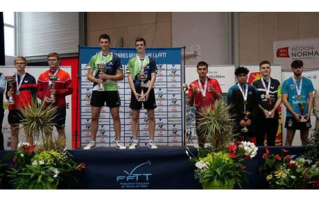 2 Saint Pierrais en or aux France Juniors et Minimes à Montivilliers