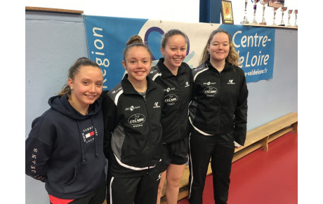 Stage au pôle France de Tours pour 4 joueuses Saint Pierraises