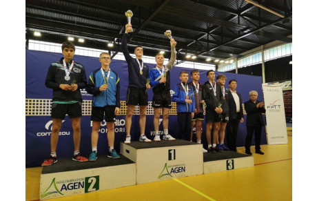 Championnats de France à Boe : Thibault 2 podiums