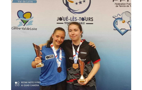 Erika PARMENTIER médaillée de bronze aux France Cadettes à Joué les Tours