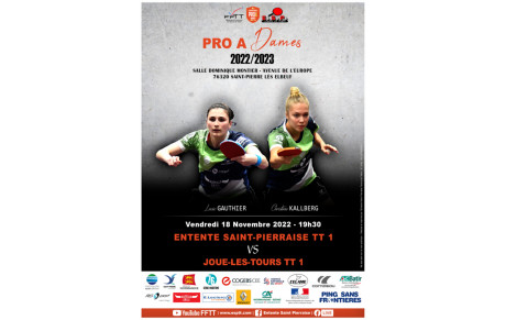 Pro Dames J5 à domicile et sur You Tube