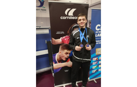 Au Mondial juniors Thibaut double médaillé.