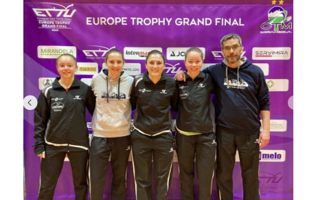 Résultats Coupe d'Europe ETTU Trophy : belle 3ème place