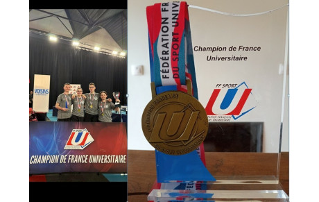 Championnats de France Universitaire : Louis et Martin raflent les médailles