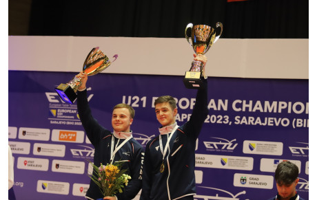Championnats d'Europe U21 : Thibault titré en doubles