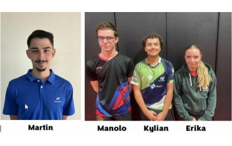 4 NOUVEAUX INTERVENANTS